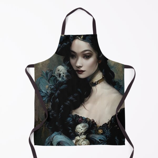 Item preview, Renaissance Morticia Addams designed and sold by TheHippieViking.