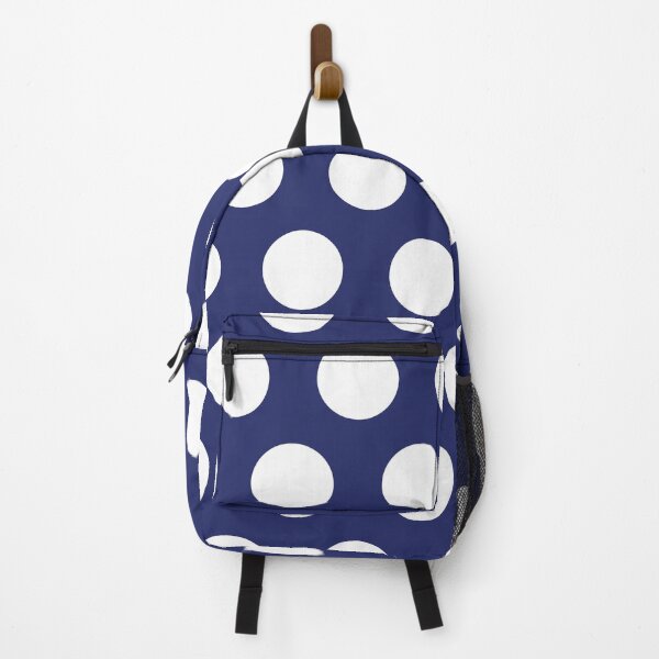 Artikelvorschau, Rockabilly Polka Dots Blue and White entworfen und verkauft von tonymagnerart.