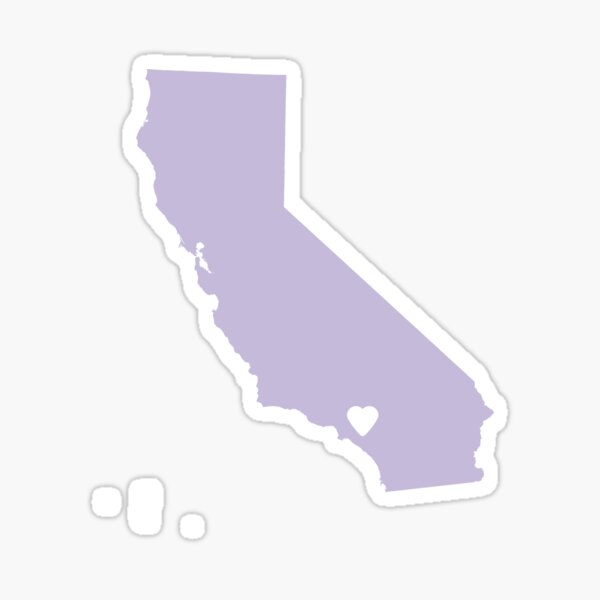 Item preview, SoCal California Love in Lilac designed and sold by Maren Misner.