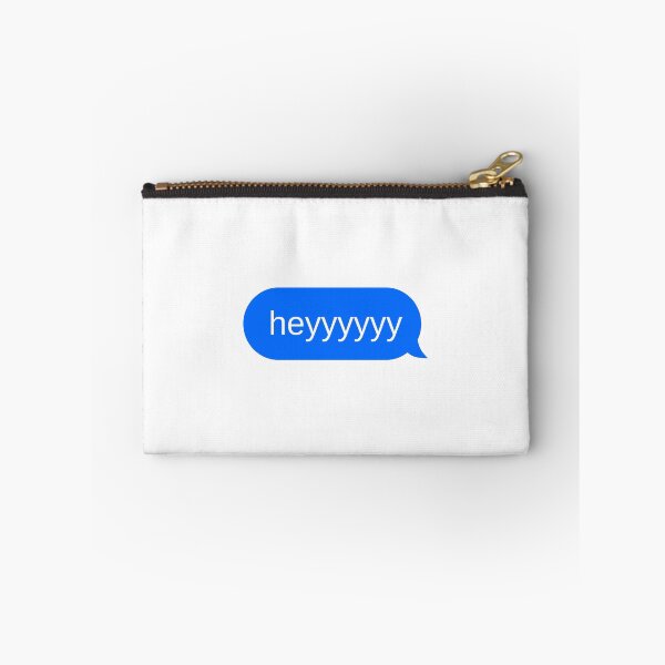 Item preview, heyyy text message  designed and sold by PurpleNotebook.