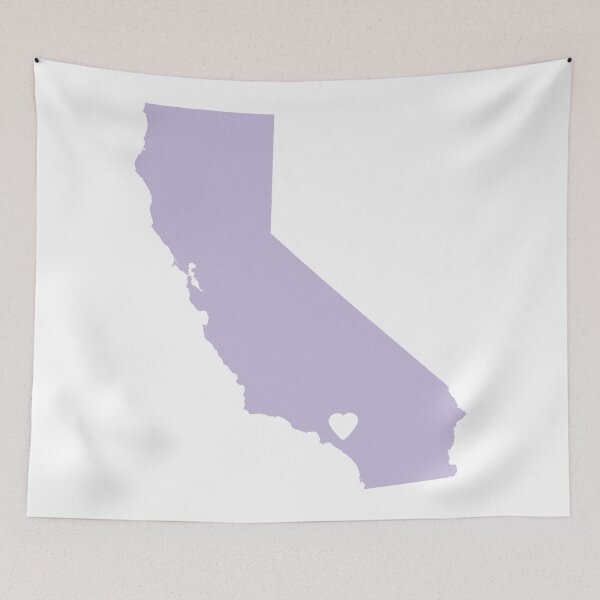 Item preview, SoCal California Love in Lilac designed and sold by Maren Misner.