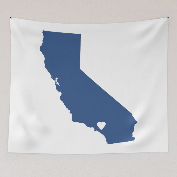 Item preview, SoCal California Love in Blue designed and sold by Maren Misner.