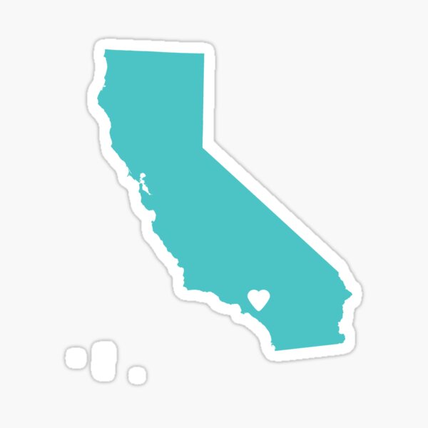 Item preview, SoCal California Love in Turquoise designed and sold by Maren Misner.
