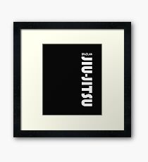 Brazilian Jiu Jitsu (BJJ) Framed Print