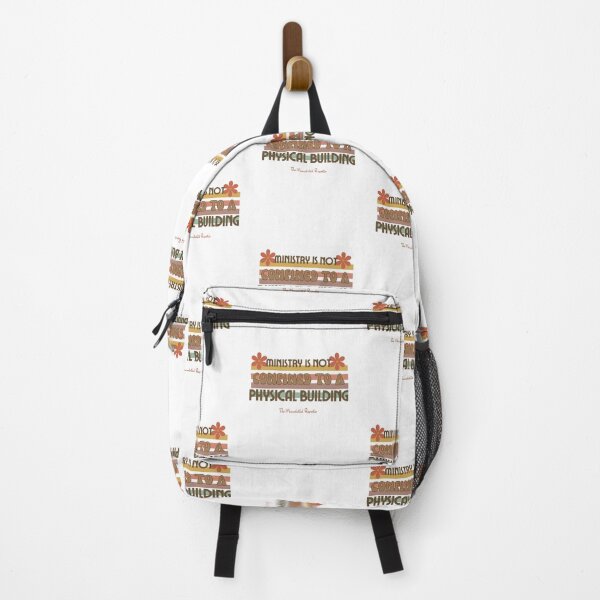Item preview, Ministry is Not Confined to a Physical Building - White designed and sold by TheReporter1.