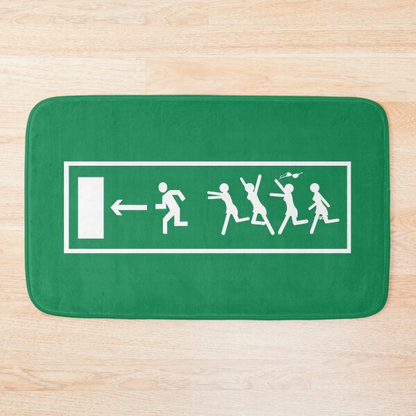 Item preview, Emergency Exit Sign - Woman Attraction - WHT designed and sold by Alcino Major.