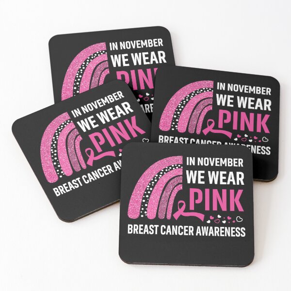 Item preview, In November We Wear Pink Breast Cancer Awareness designed and sold by Gillosina.