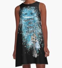 Alice Adventures In Wonderland A-Line Dress