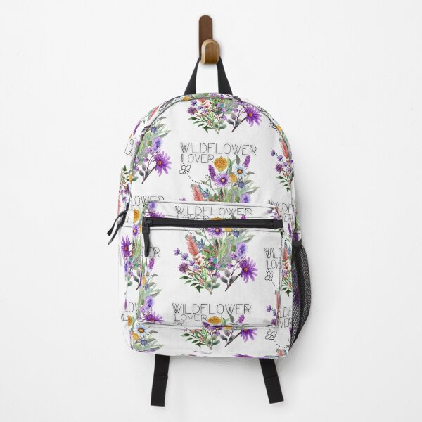 Item preview, Wildflower Lover Colorful Illustration Design designed and sold by EarthArtDesigns.