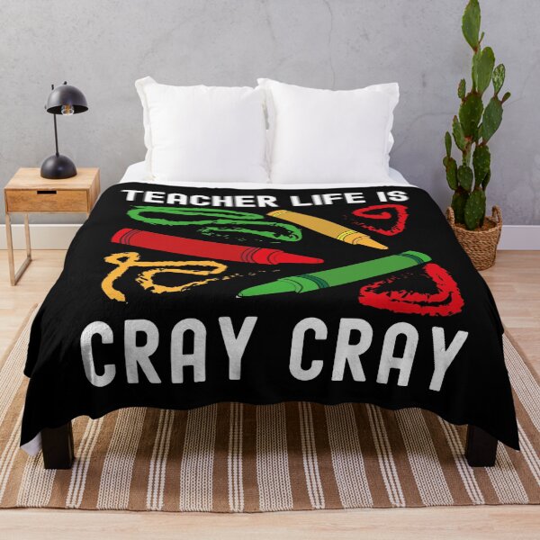 Item preview, Teacher Life Is Cray Cray - Favorite Teacher Gift, Teacher Humor, Professor Humor, Funny Professor, Funny Teacher, Funny Educator, Educator Humor designed and sold by jadedscientist.
