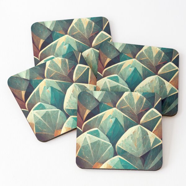 Item preview, Crystal clear pattern wallpaper designed and sold by ontano.