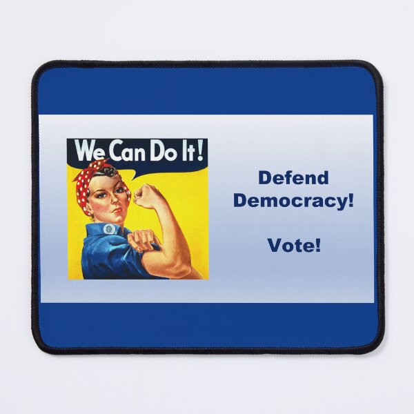 Item preview, Defend Democracy! Vote! designed and sold by Thaddeus Zajdowicz.