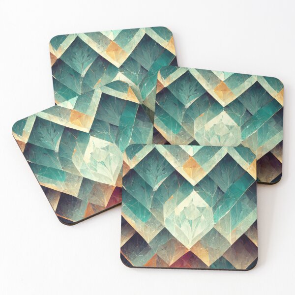 Item preview, Crystal clear pattern wallpaper designed and sold by ontano.