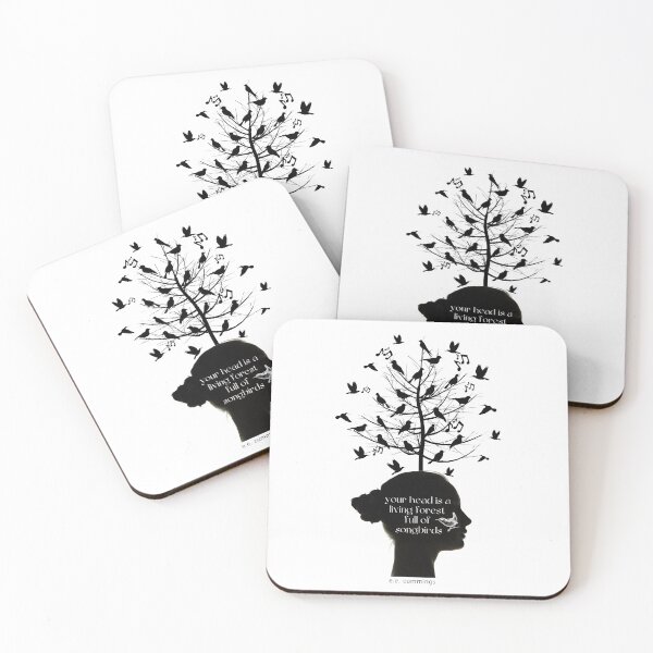 Item preview, Your head is a living forest full of songbirds (1) designed and sold by alksongbird.