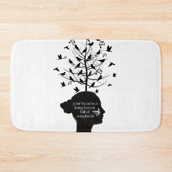 Item preview, Your head is a living forest full of songbirds (1) designed and sold by alksongbird.