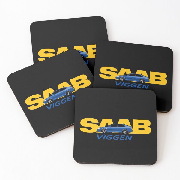 Item preview, Saab 93 Viggen Aero Illustration Blue Yellow designed and sold by blackdogshop.