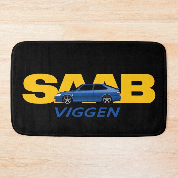 Item preview, Saab 93 Viggen Aero Illustration Blue Yellow designed and sold by blackdogshop.