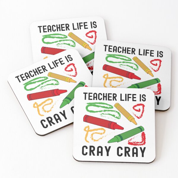 Item preview, Teacher Life Is Cray Cray - Teacher Humor, Favorite Teacher Gift, Professor Humor, Funny Professor, Funny Teacher, Funny Educator, Educator Humor designed and sold by jadedscientist.