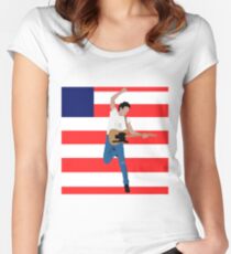 Bruce - Born #1 Women's Fitted Scoop T-Shirt