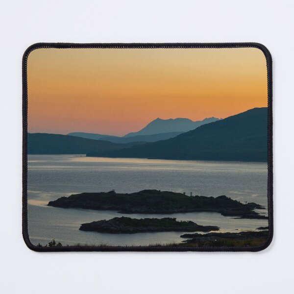Item preview, Camusfearna Sandaig and The Isle of Skye at Sunset designed and sold by derekbeattie.