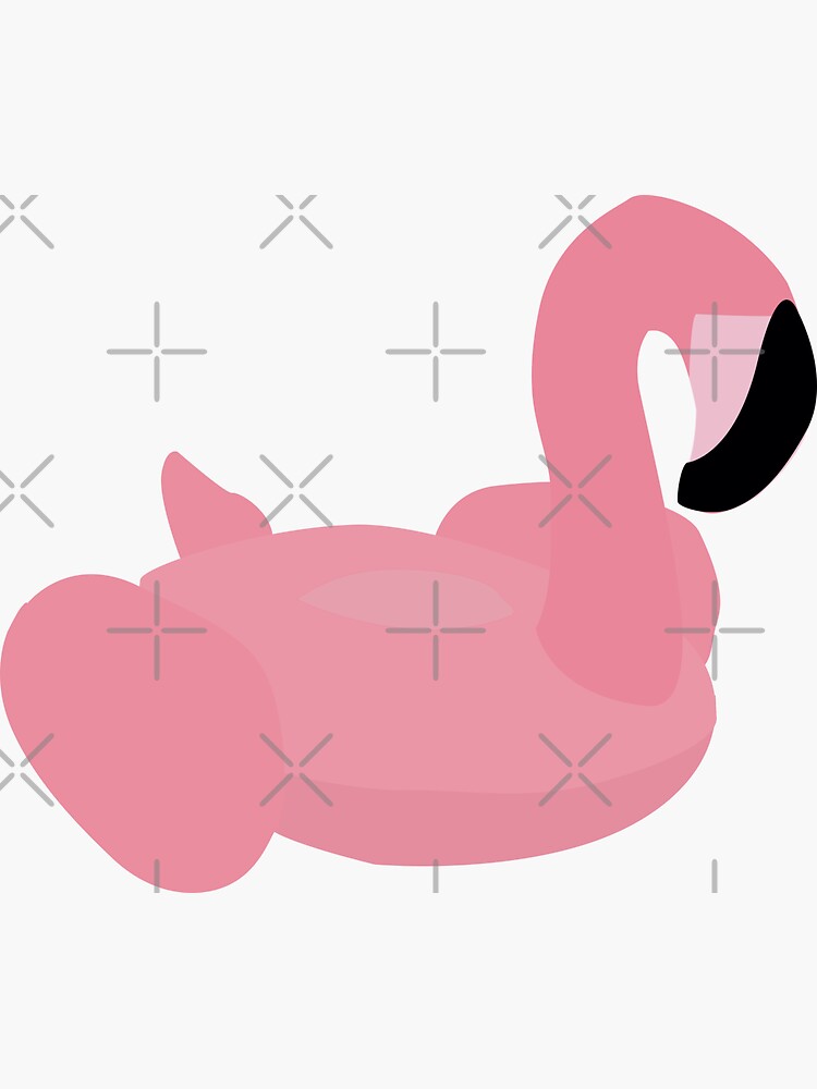 Flamingo Stickers Redbubble - albert flamingo gets his first kiss playing roblox youtube funny flamingo roblox sweet memes