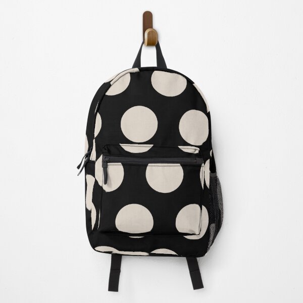 Artikelvorschau, Polka Dots Black and Linen White entworfen und verkauft von tonymagnerart.