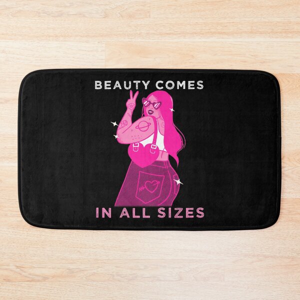 Item preview, Beauty Comes in All Sizes! Body Confidence, LGBT, Pride, Feminism Design designed and sold by Proverbial Wisdom Design.