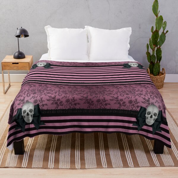 Item preview, Scary Skull - Pink designed and sold by L'Atelier de Milu.