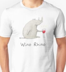 Wino Rhino Unisex T-Shirt