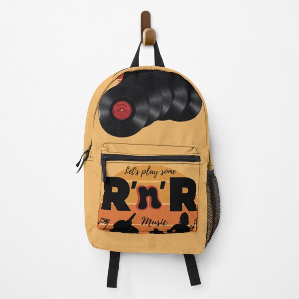 Item preview, Retro Rock n roll design with band and records designed and sold by Vesna7791.
