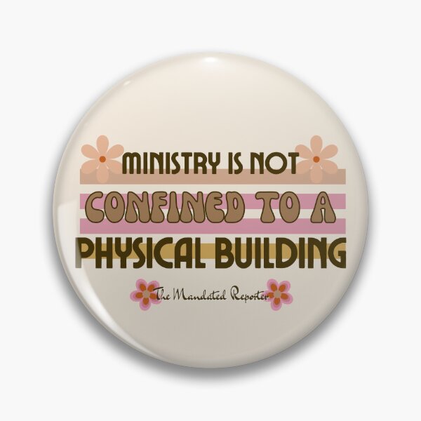 Item preview, Ministry is Not Confined to a Physical Building - Vintage White designed and sold by TheReporter1.