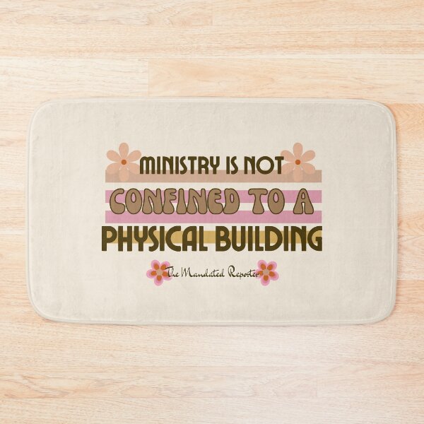 Item preview, Ministry is Not Confined to a Physical Building - Vintage White designed and sold by TheReporter1.