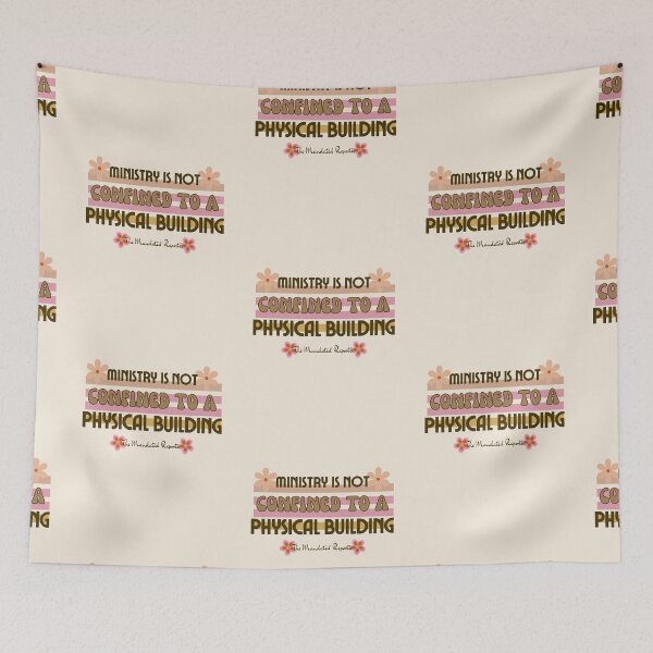 Item preview, Ministry is Not Confined to a Physical Building - Vintage White designed and sold by TheReporter1.