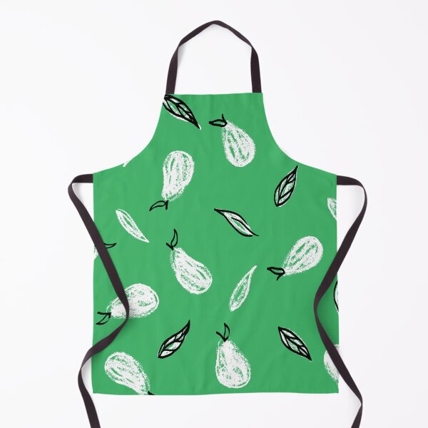 Item preview, Kelly Green Leafy Pears designed and sold by Carolina Diaz.