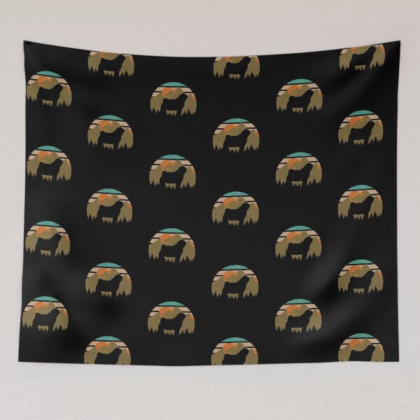 Item preview, Vintage Country Wilderness Sky Pug Dog Gift  designed and sold by Guarddogdrive.