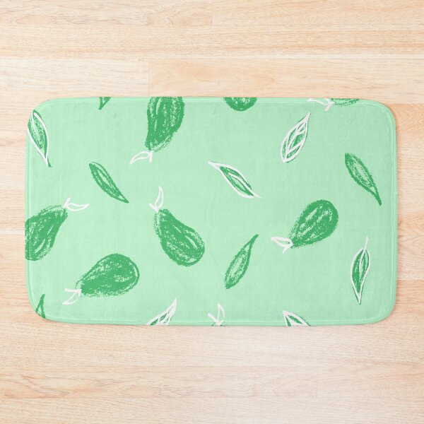 Item preview, Light Green Leafy Pears designed and sold by Carolina Diaz.