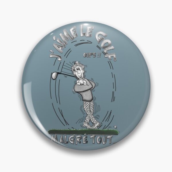 Item preview, I love golf... Despite everything. designed and sold by AtelierFafard.