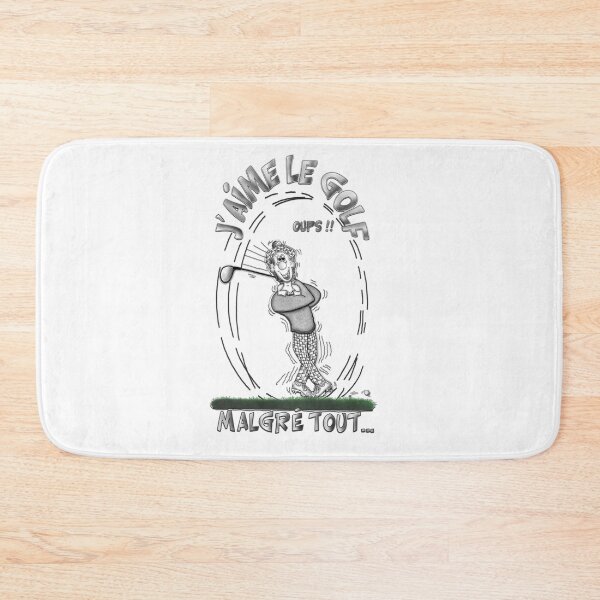 Item preview, I love golf... Despite everything. designed and sold by AtelierFafard.