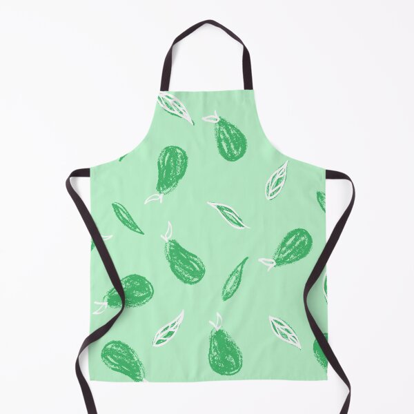 Item preview, Light Green Leafy Pears designed and sold by Carolina Diaz.