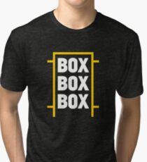 Box Box Box Tri-blend T-Shirt