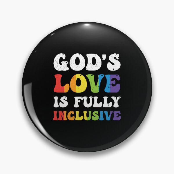 Item preview, God's Love Is Fully Inclusive LGBT Quotes Gender Equality designed and sold by haselshirt.