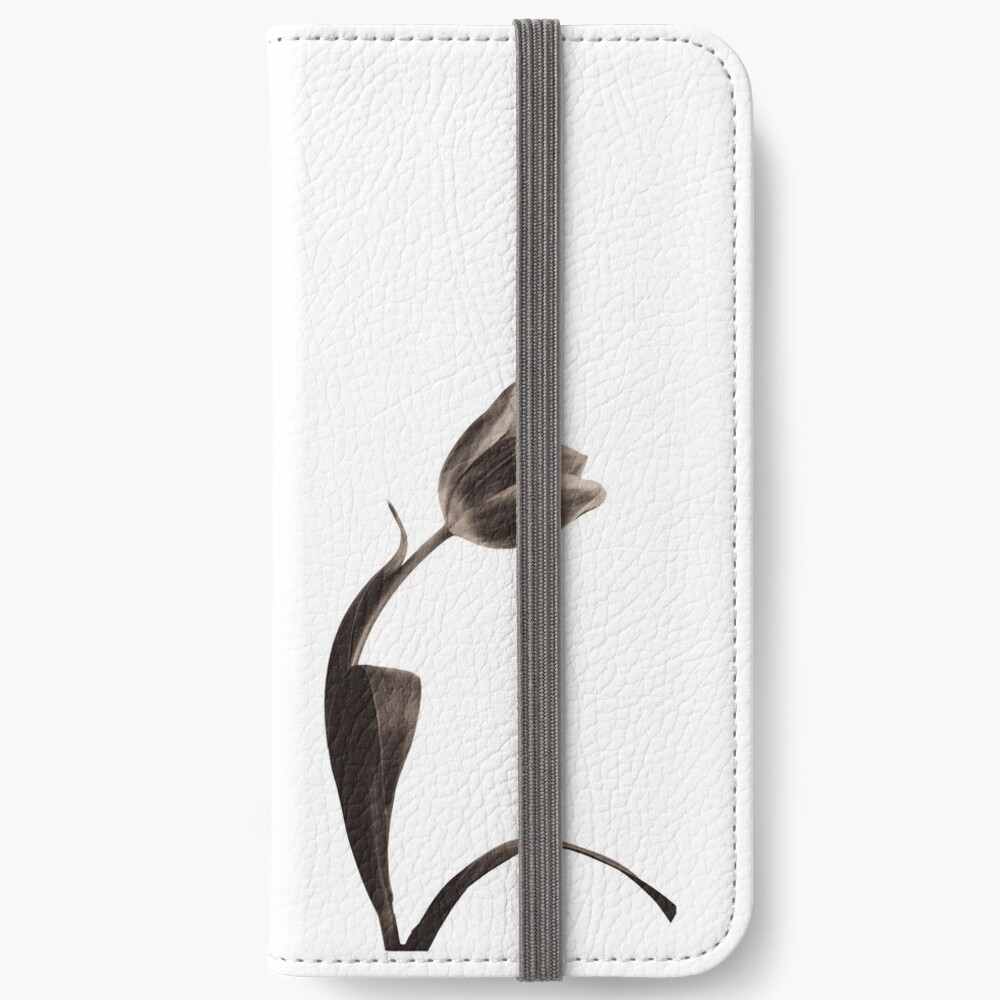 Antique Tulip iPhone Wallet