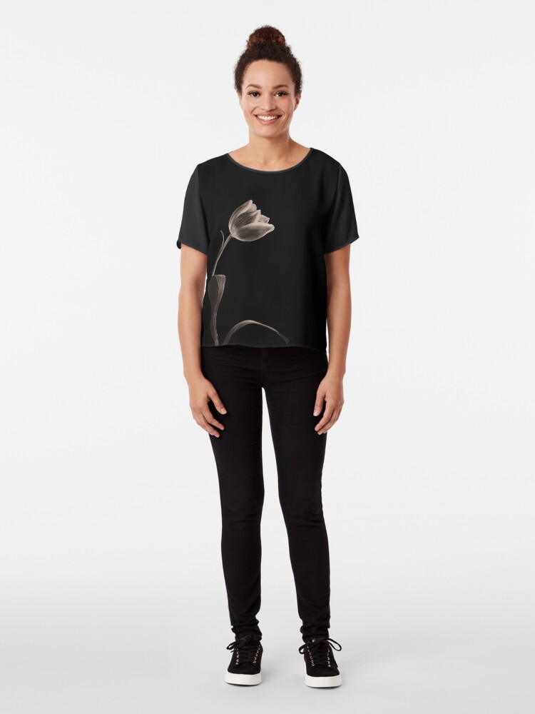 Alternate view of Antique Tulip Chiffon Top