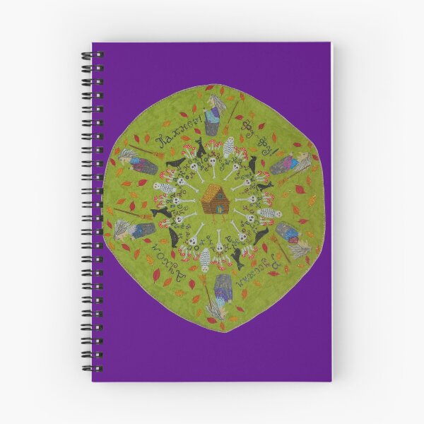 Item preview, Baba Yaga Mandala  designed and sold by DebiCady.