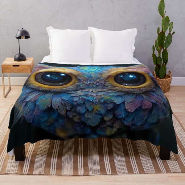 Item preview, Cute Galactic Owl designed and sold by Gustavo Navarro.