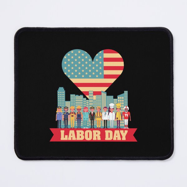 Item preview, Happy Labor Day gift for labors designed and sold by DesignisMine.