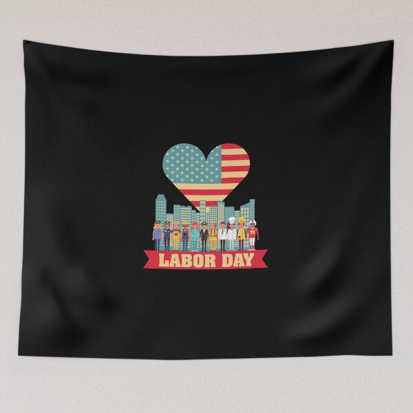 Item preview, Happy Labor Day gift for labors designed and sold by DesignisMine.