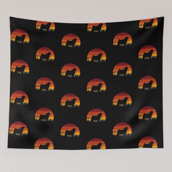 Item preview, Vintage Country Yellowstone Sky Pug Dog Gift  designed and sold by Guarddogdrive.