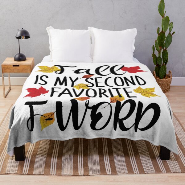 Item preview, Fall Is My Second Favorite F-Word - Funny Autumn designed and sold by TravelScientist.