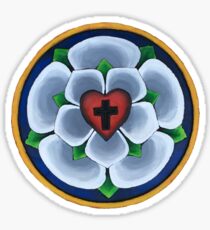 Luther's Rose Christian Seal Sticker